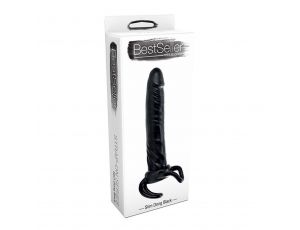 Proteza-ADJUSTABLE SLIM DONG BLACK