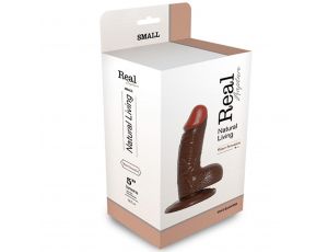 Dildo-REALISTIC DILDO REAL RAPTURE BROWN 5