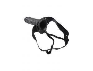 Proteza-FALLO STRAP ON CAVO REAL RAPTURE 8 BLACK WITH BALLS