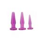 Plug-TPE ANAL PLUG 3 SIZES/ SET - 4