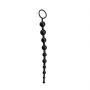 Stopniowany łańcuch analny Timeless Jelly 10 kulek PVC Toyz4lovers czarny - 3