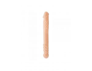 Dildo-PERFECT DOUBLE DONG. PREMIUM TPE MATERIAL.