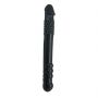 Dildo podwójne Timeless Twofold Toyz4lovers czarny 25 cm TPE - 4