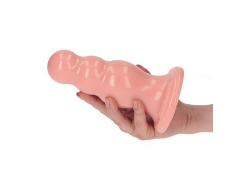 Korek analny z przyssawką Toyz4lovers cielisty 15 cm - 2