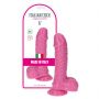 Dildo realistyczne PVC Michelangelo Toyz4lovers różowy 16 cm - 7