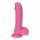 Dildo realistyczne PVC Michelangelo Toyz4lovers różowy 16 cm