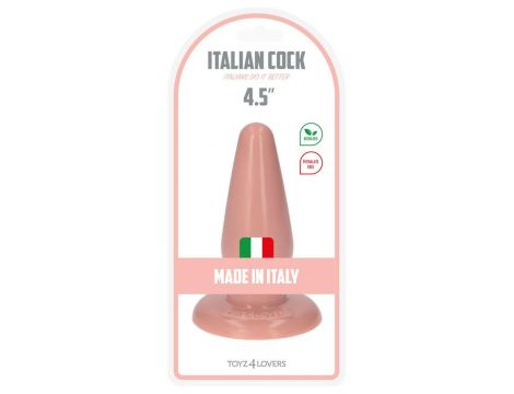 Plug-Italian Cock 4.5""Flesh - 4