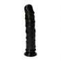 Dildo z cyberskóry Claudio Toyz4lovers czarny 18 cm - 4