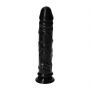 Dildo z cyberskóry Claudio Toyz4lovers czarny 18 cm - 8