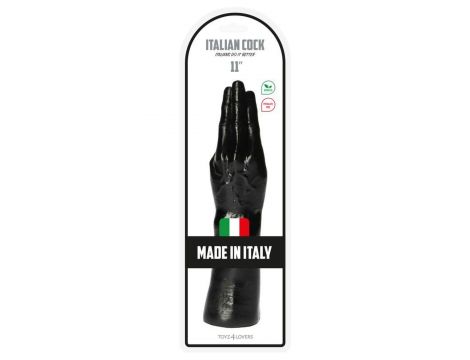 Korek analny do fistingu Toyz4lovers czarny 28 cm - 5
