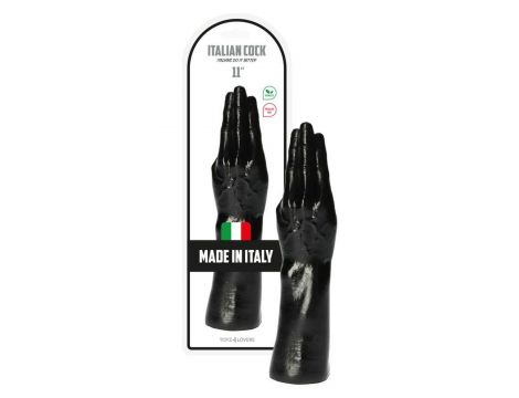 Korek analny do fistingu Toyz4lovers czarny 28 cm - 7