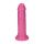 Dildo cyberskórzane Sansone Toyz4lovers różowe 25,5 cm