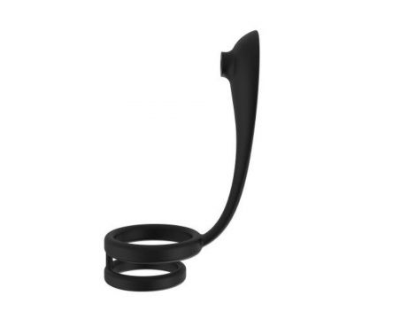 Masażer prostaty Pleasure Bully Toyz4lovers z pierścieniami 11,6 cm - 2