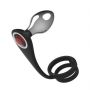 Masażer prostaty Pleasure Bully Toyz4lovers z pierścieniami 11,6 cm - 2