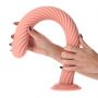 Korek analny Gunung Flesh spiralny PVC 51 cm średnica 5 cm - 3