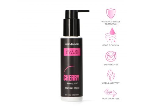 Olejek do masażu wiśniowy Oils of Pleasure 120 ml
