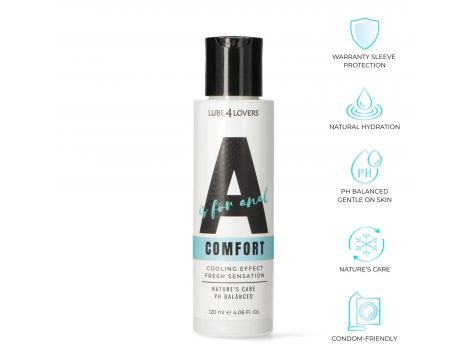 Wodny lubrykant analny chłodzący A is for Comfort 120 ml