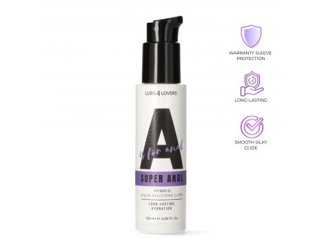 Hybrydowy lubrykant analny A is for Super Anal Lube4lovers 120 ml