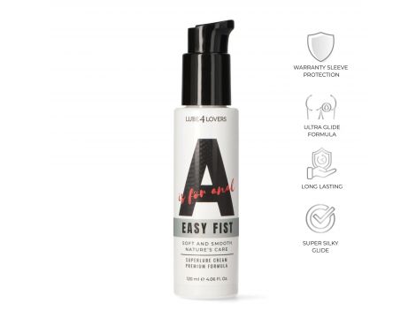 Kremowy lubrykant analny A is for Easy Fist Lube4lovers 120 ml