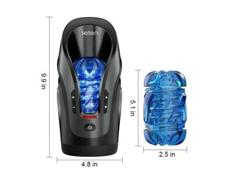 Automatyczny masturbator Leten King Of Pleasure USB - 5