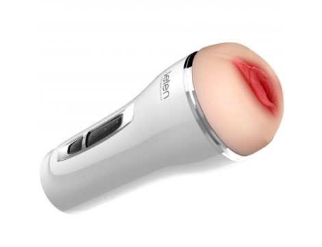 Masturbator automatyczny Leten Yui Hatano wibrujący USB 22,5 cm - 5