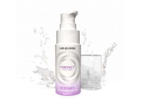 Żel stymulujący z efektem ciepło zimno Lube4lovers Ecstasy 40 ml - 5