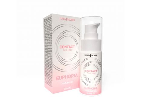 Wodny Żel Wibrujący Euphoria Lube4lovers 40 ml - 2