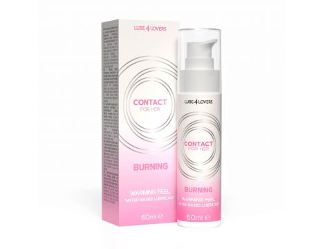 Lubrykant wodny waginalny rozgrzewający Lube4lovers 60 ml