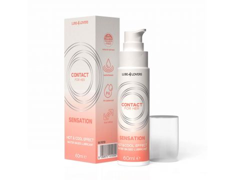 Lubrykant waginalny Sensation ciepło zimno 60 ml Lube4lovers - 2
