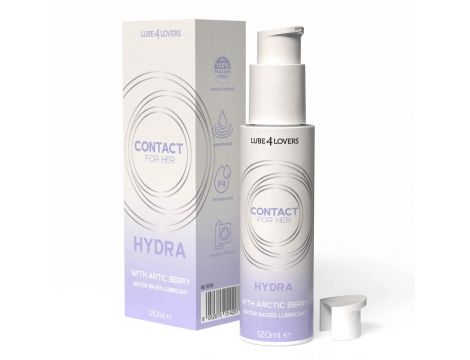 Lubrykant waginalny wodny Hydra Lube4lovers 120 ml - 2