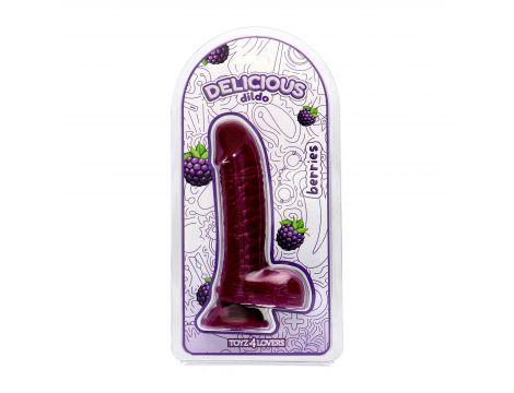 Realistyczne dildo jeżynowe Toyz4lovers 18 cm - 3