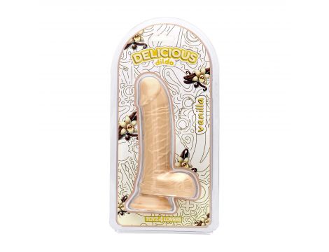 Dildo realistyczne waniliowe z przyssawką Toyz4lovers 18 cm - 5
