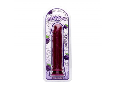Dildo realistyczne Jim Berries zapach jeżyny 20 cm Toyz4lovers - 4