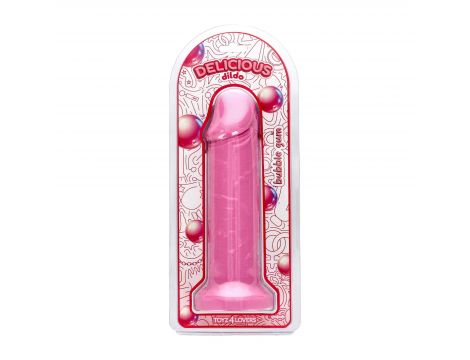 Realistyczne dildo Max Bubblegum Toyz4lovers zapach gumy balonowej 25 cm - 5