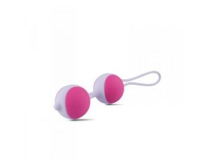Kulki-Palline Vaginali Bi-Balls Double White