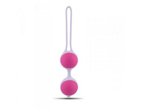 Kulki-Palline Vaginali Bi-Balls Double White - 3