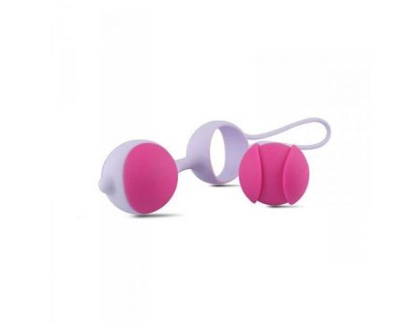 Kulki-Palline Vaginali Bi-Balls Double White - 2