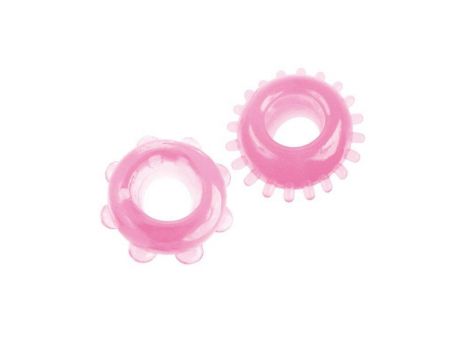 Kit di 2 anelli fallici flessibili Timeless Magic Nubs - 3