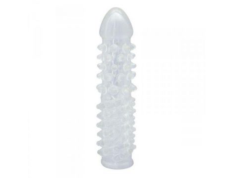 Przedłużka na penisa elastyczna Timeless More TPE 16,5 cm - 2