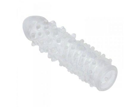 Przedłużka na penisa elastyczna Timeless More TPE 16,5 cm - 3