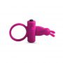 Pierścień wibrujący Toyz4lovers z króliczkiem różowy 10 cm - 3