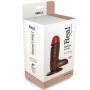 Wibrator-REALISTIC VIBRATOR REAL RAPTURE BROWN 6" - 3