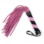 Pejcz ze skóry Line Whip Toyz4lovers różowy - 5