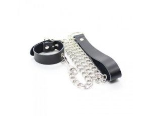 Wiązania-Guinzaglio da polso Chain Leash black
