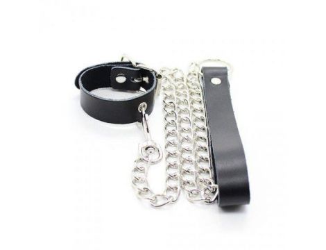 Wiązania-Guinzaglio da polso Chain Leash black - 2