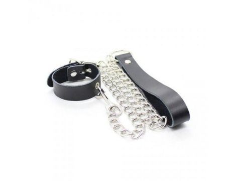 Wiązania-Guinzaglio da polso Chain Leash black