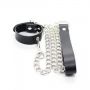 Wiązania-Guinzaglio da polso Chain Leash black - 3