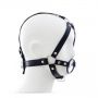 Knebel-Imbracatura per testa con anello Head Harness+Ring Gag - 2