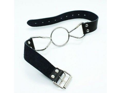 Knebel-Ring Gag Deep Throat (nero) - 2