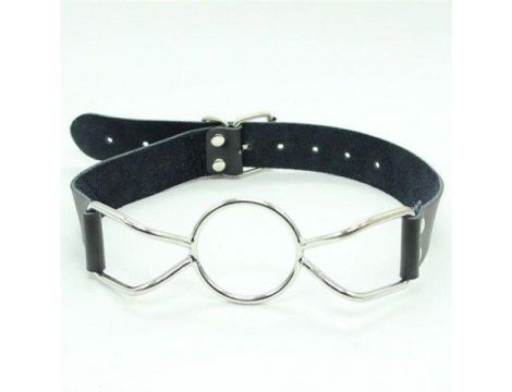 Knebel-Ring Gag Deep Throat (nero) - 3